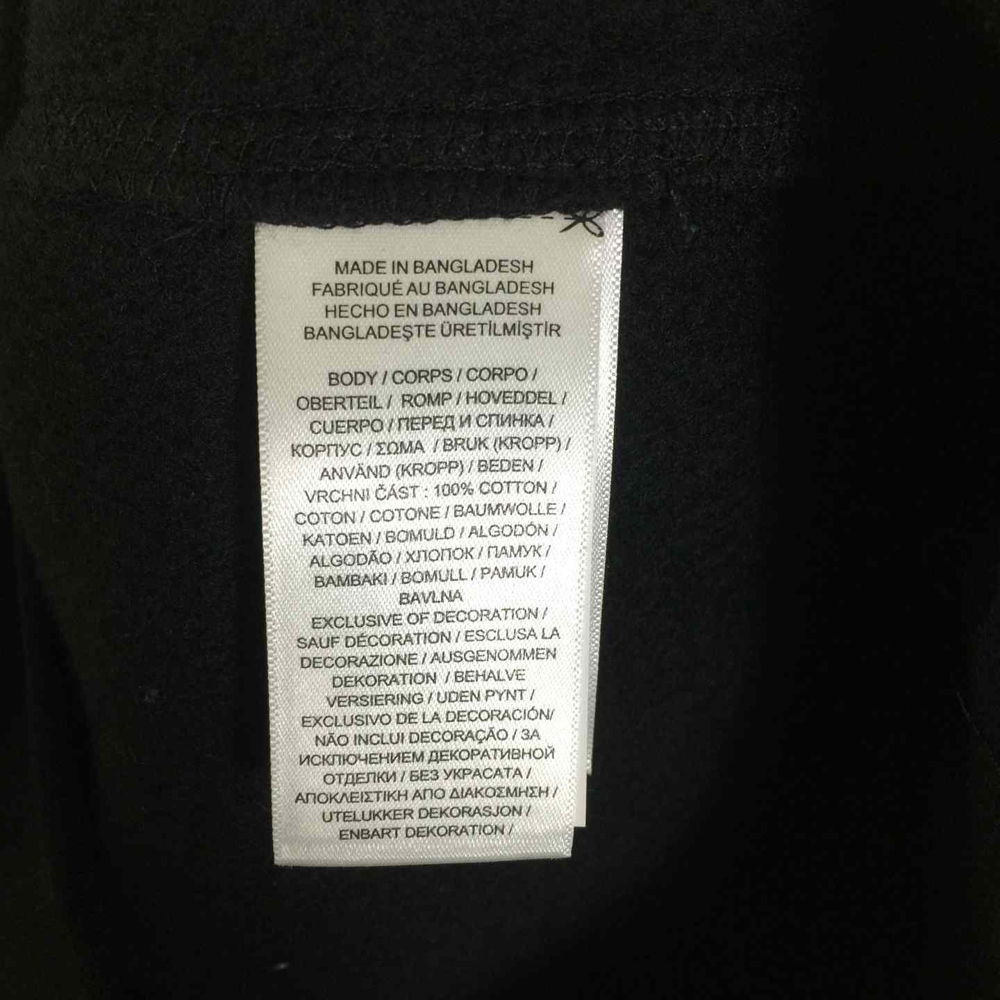 Ralph Lauren Black Cotton-blend Crewneck - FashionPlug