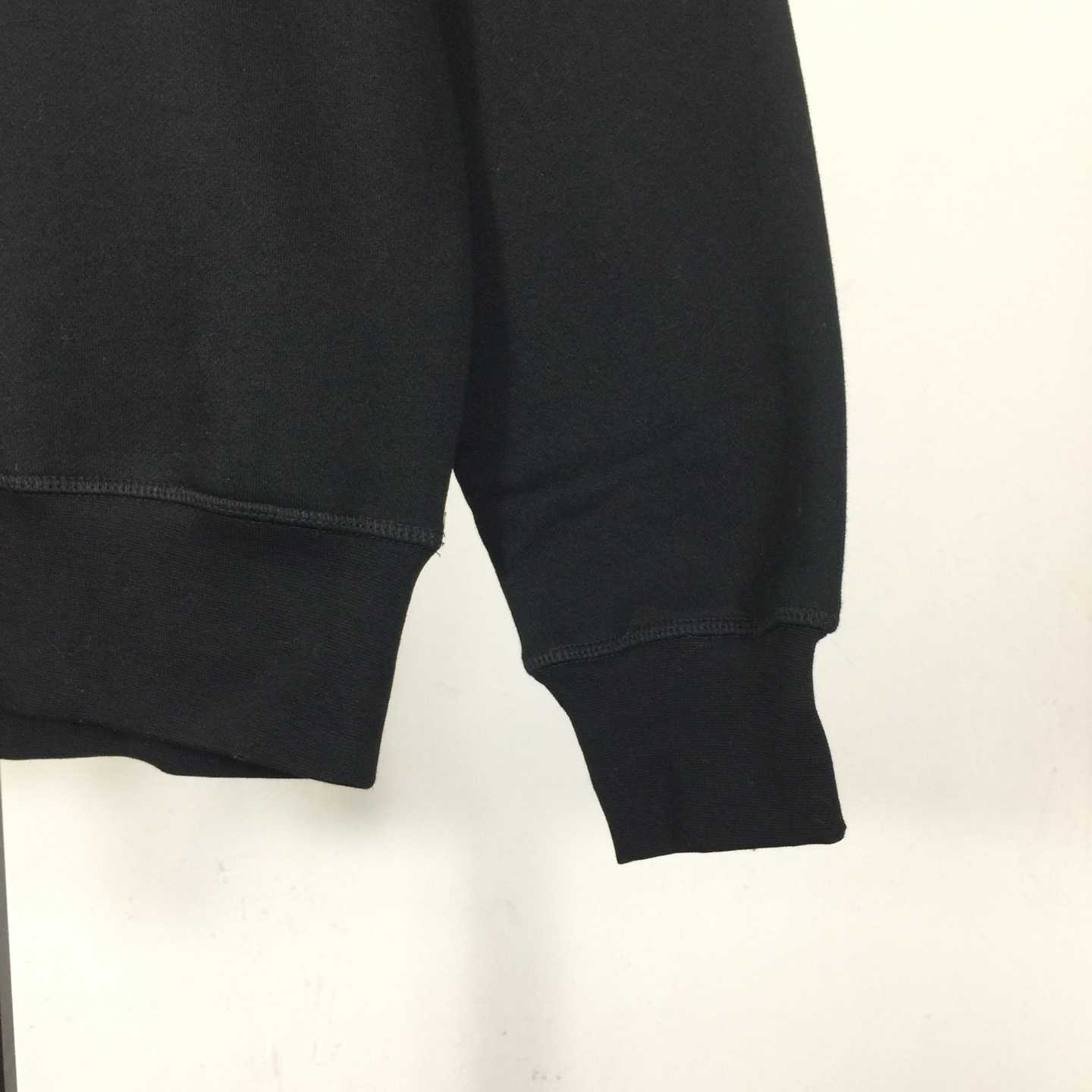 Ralph Lauren Black Cotton-blend Crewneck - FashionPlug