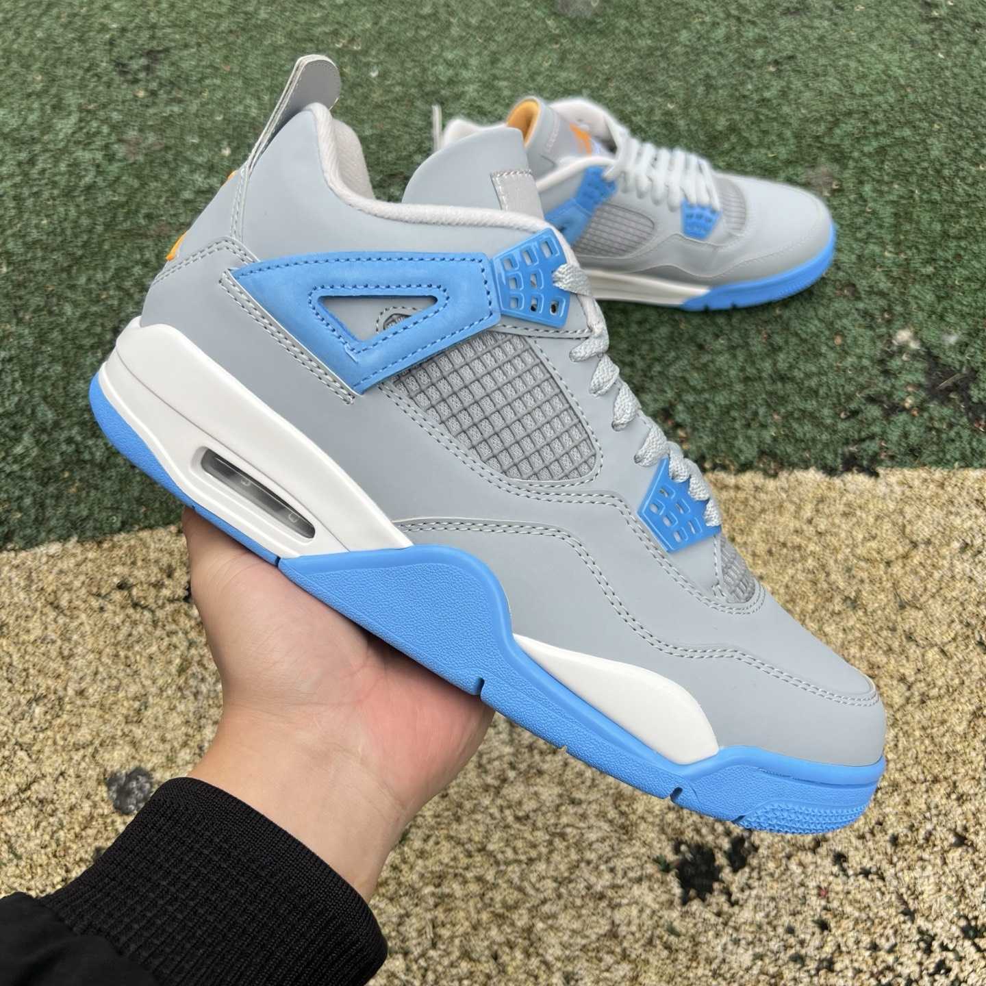 Air Jordan 4 Retro LS “Mist Blue” – Style Code 314254-041 - FashionPlug