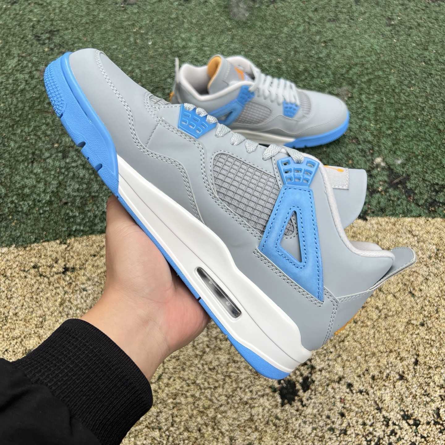 Air Jordan 4 Retro LS “Mist Blue” – Style Code 314254-041 - FashionPlug