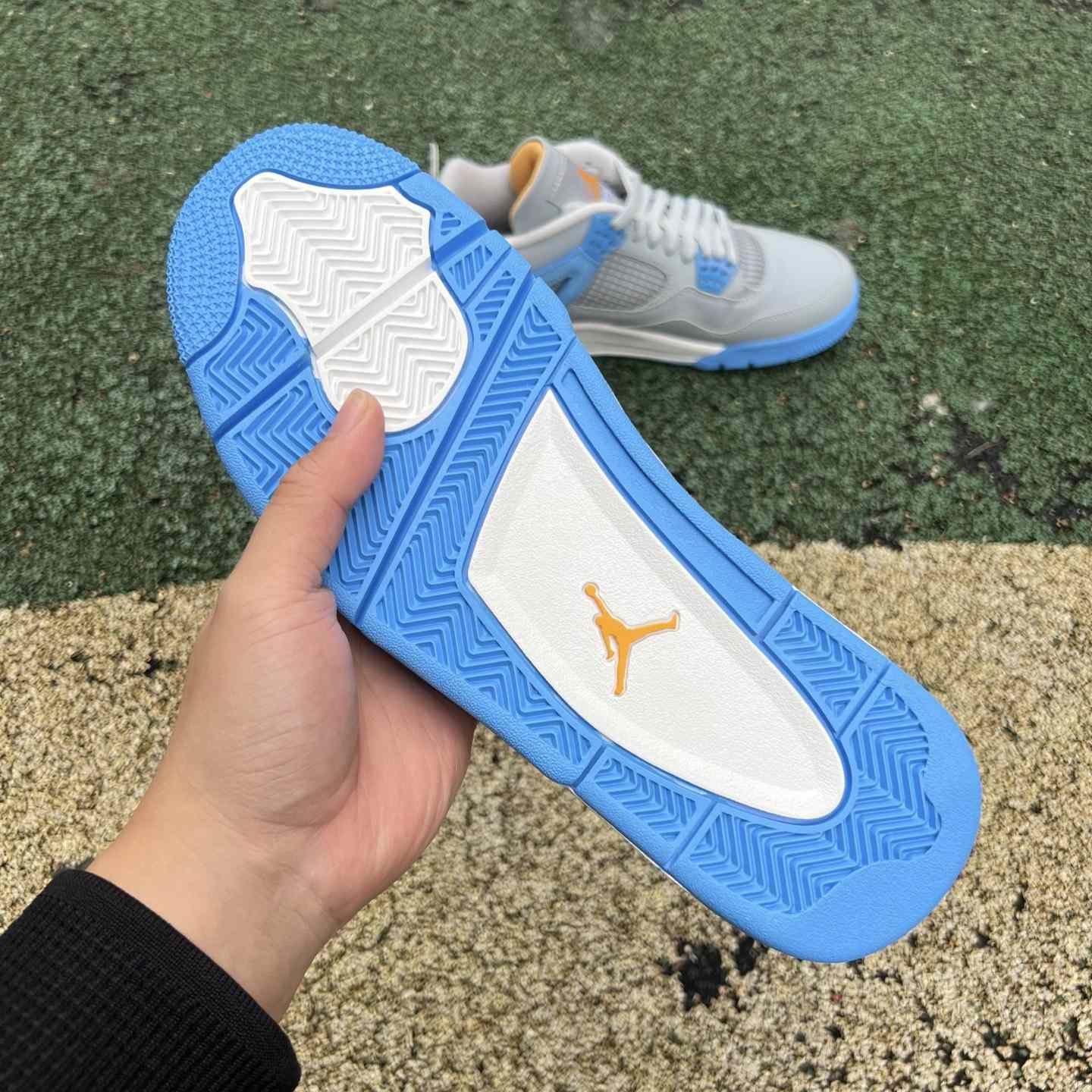 Air Jordan 4 Retro LS “Mist Blue” – Style Code 314254-041 - FashionPlug