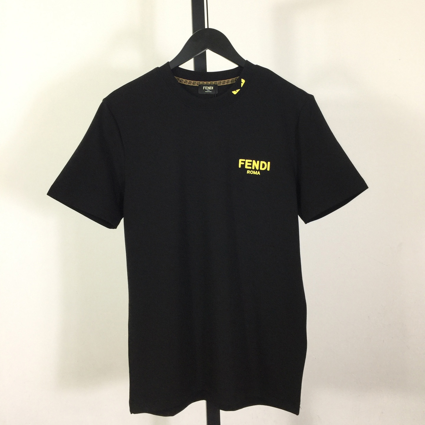 Fendi Cotton Jersey T-shirt  - FashionPlug