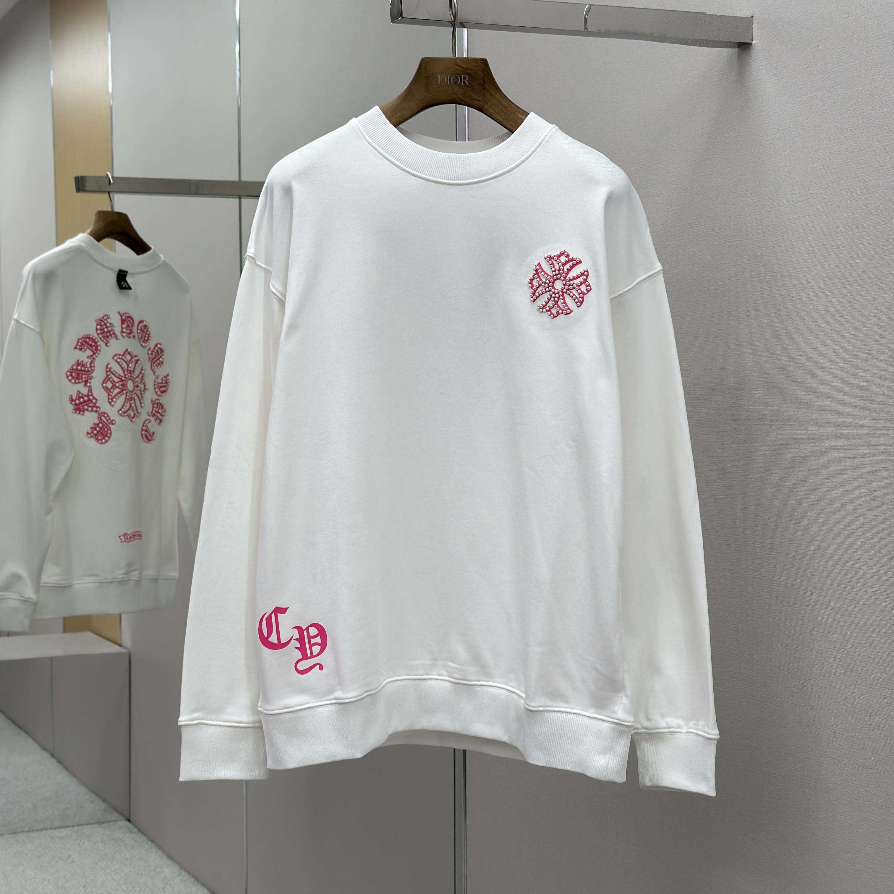 Chrome Hearts Cotton Sweatshirt - FashionPlug