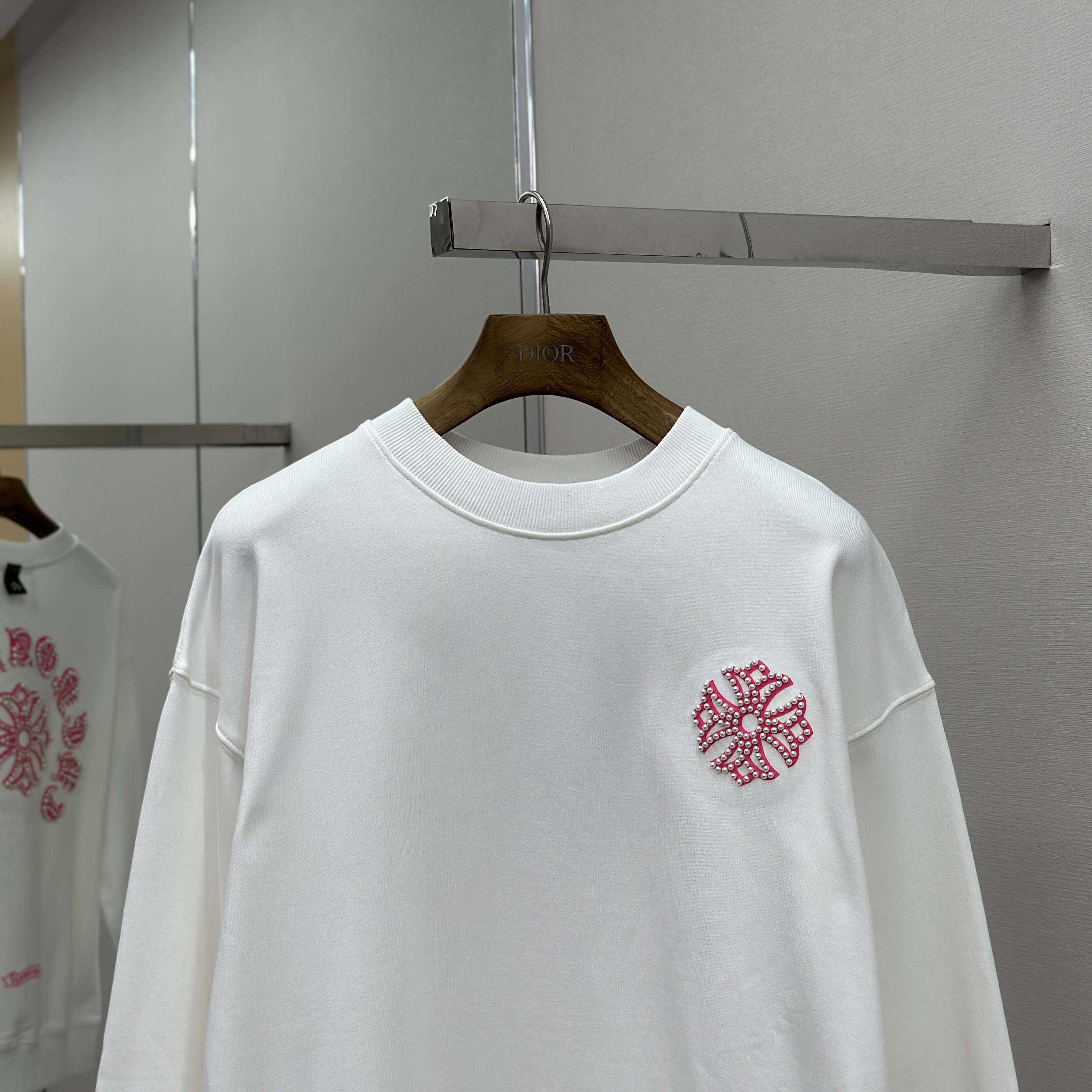 Chrome Hearts Cotton Sweatshirt - FashionPlug