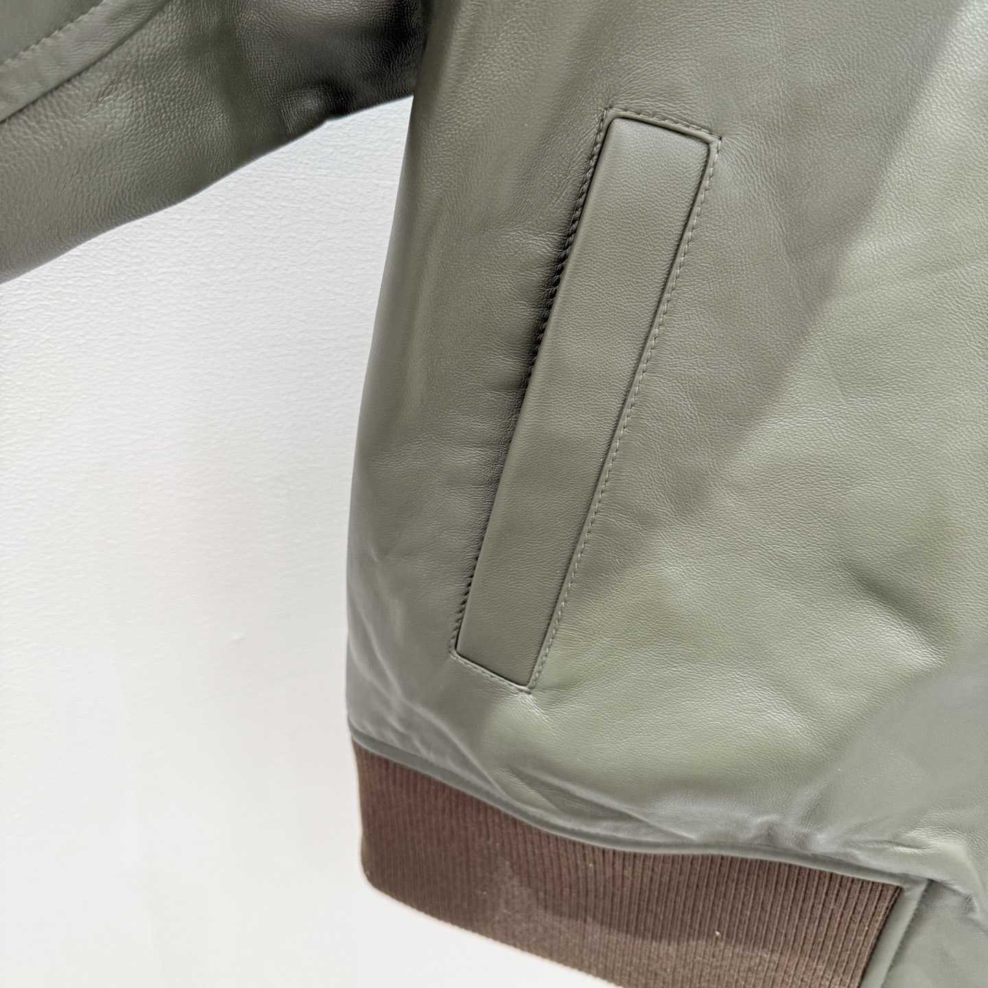 Bottega Veneta Leather Blouson - FashionPlug