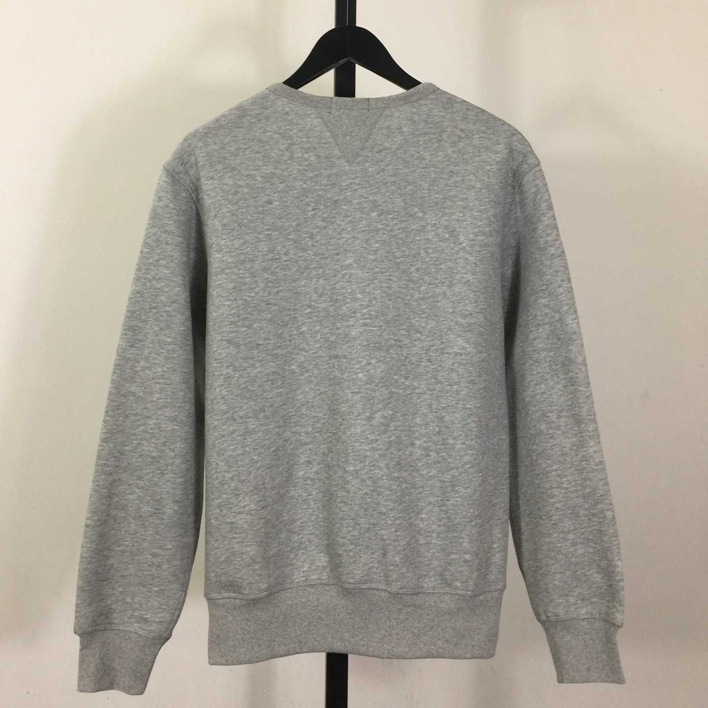 Ralph Lauren Grey Cotton-blend Crewneck - FashionPlug