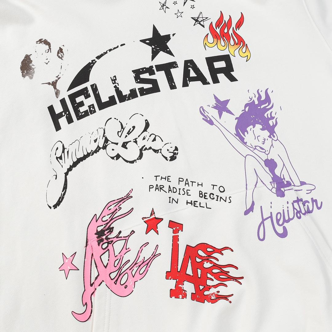 Hellstar Graphic Hoodie - FashionPlug