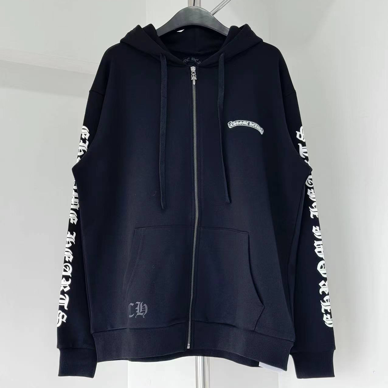 Chrome Hearts Zip Up Hoodie - FashionPlug