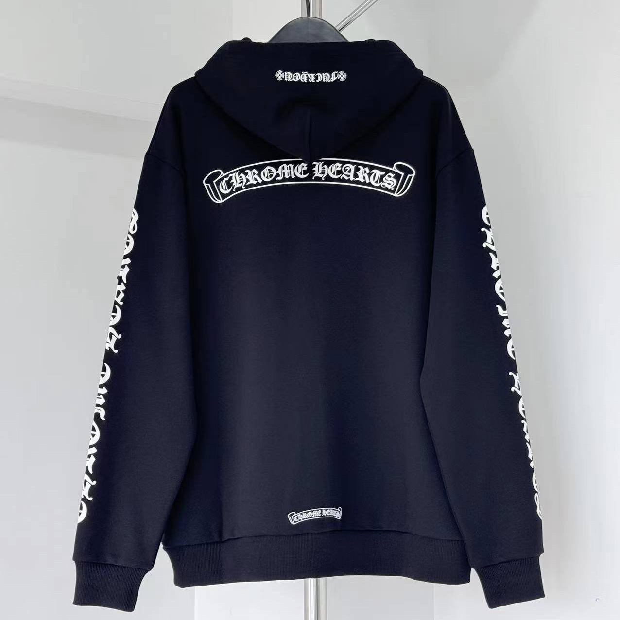 Chrome Hearts Zip Up Hoodie - FashionPlug