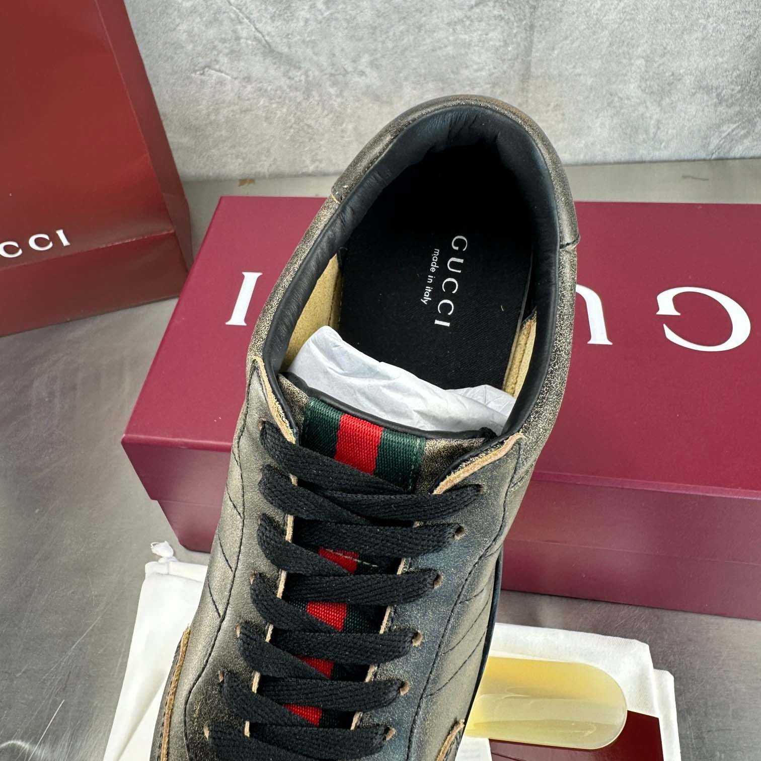 Gucci Shift Sneaker - FashionPlug