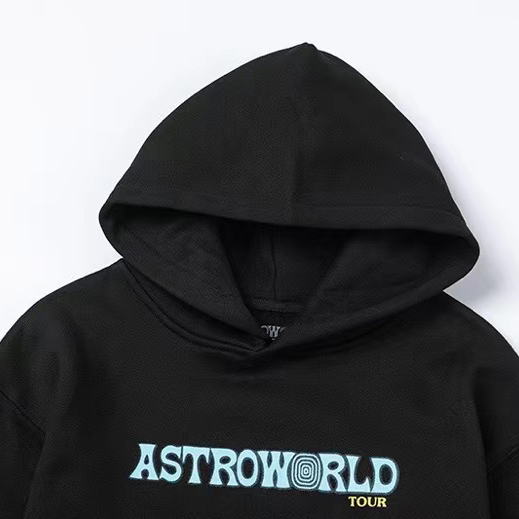 Travis Scott Astroworld Tour Launch Hoodie In Black - FashionPlug