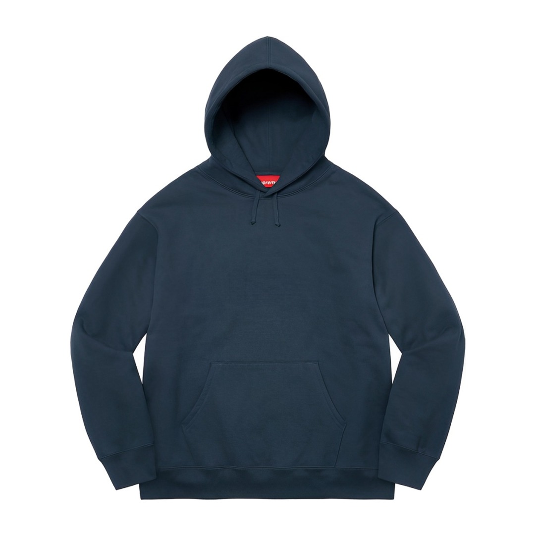 Supreme Satin Appliqué Hooded Sweatshirt - FashionPlug