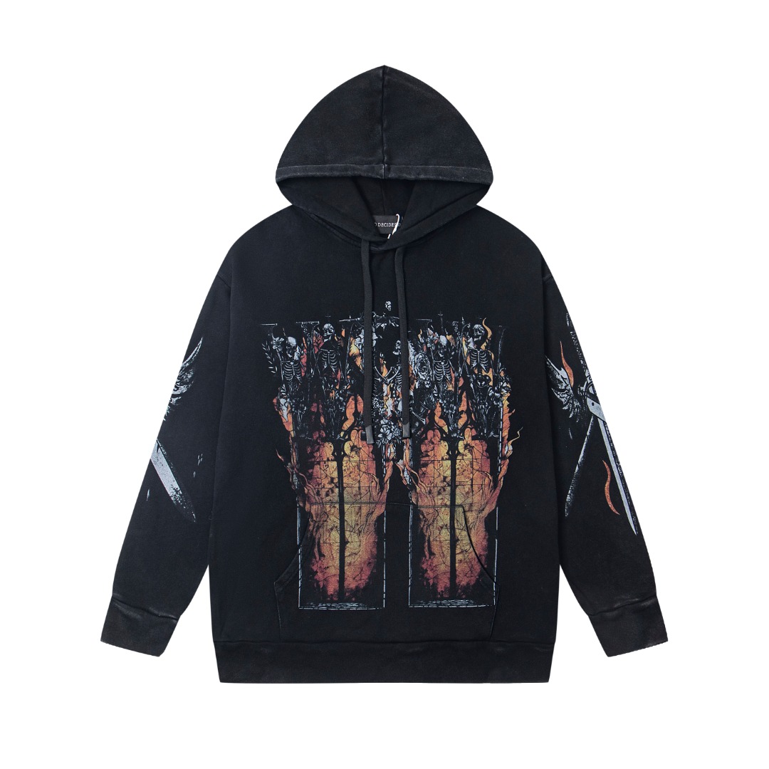 Who Decides War Hooded Pullover - FashionPlug