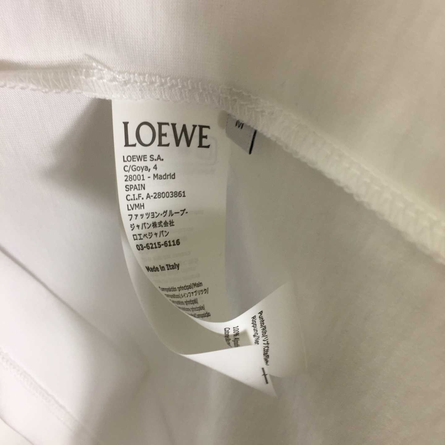 Loewe Relaxed Fit T-shirt In Cotton - FashionPlug