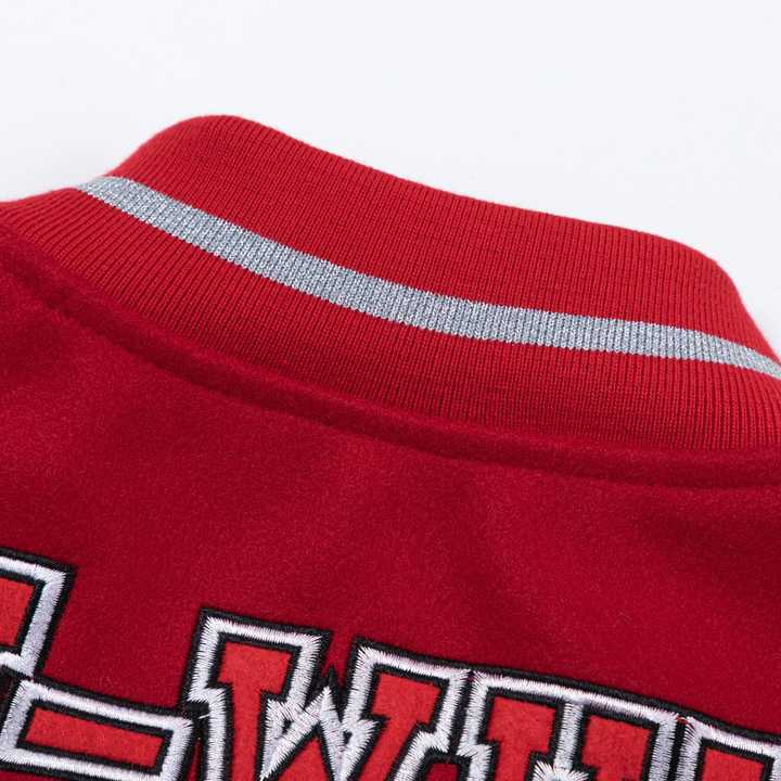 Off-White™ c/o Chicago Bulls Red Varsity - FashionPlug