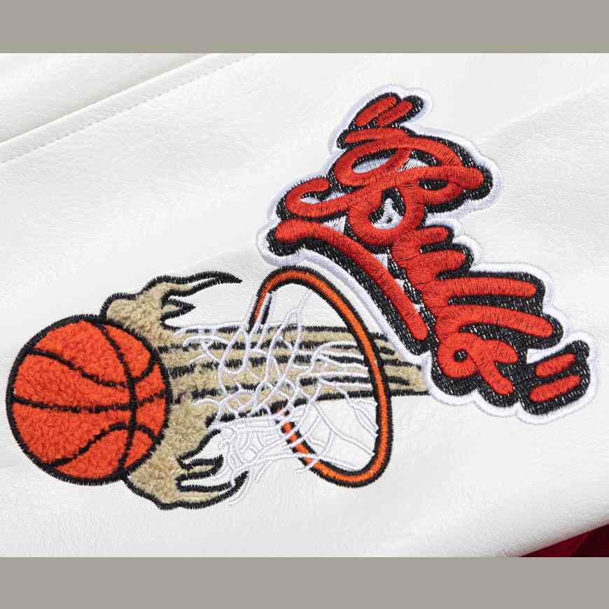 Off-White™ c/o Chicago Bulls Red Varsity - FashionPlug