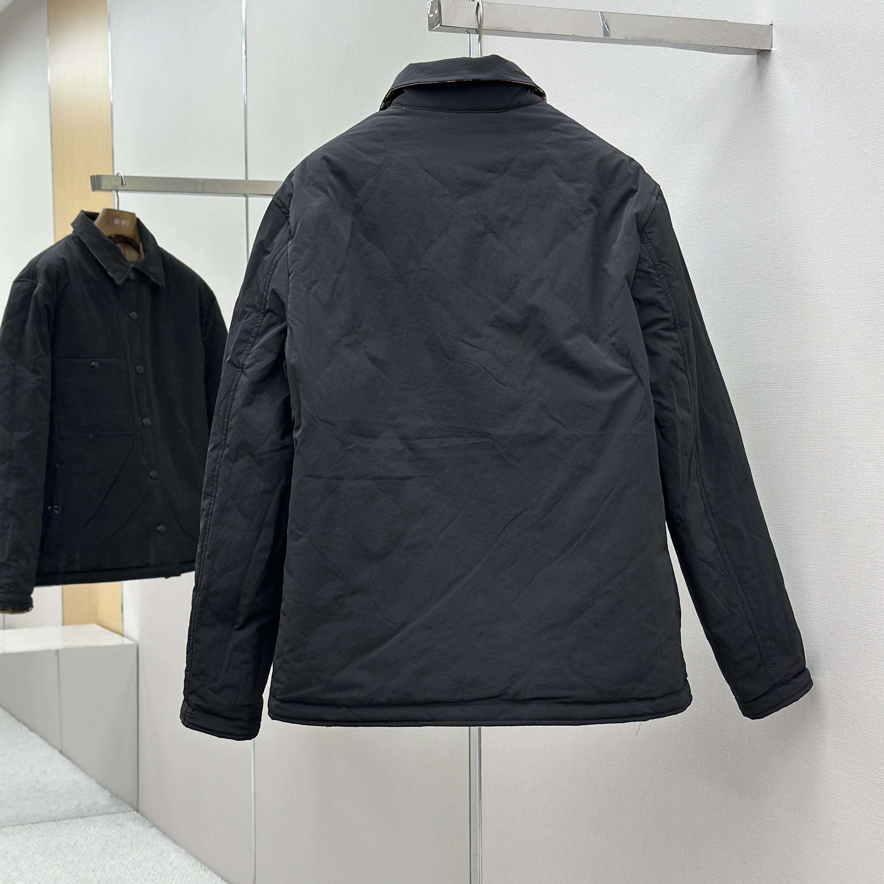 Burberry Reversible Vintage Check Jacket - FashionPlug