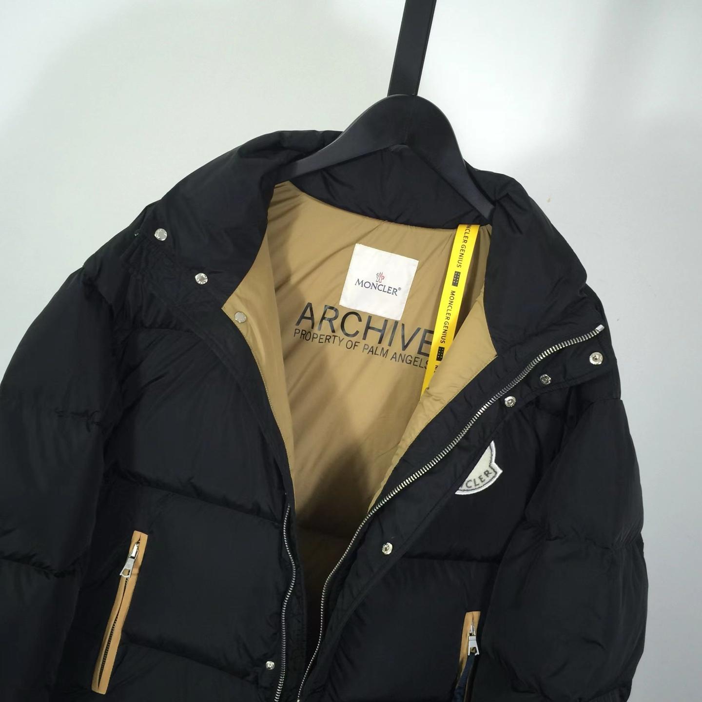 Moncler x Palm Angels Yountville or Haunani Short Down Jacket - FashionPlug