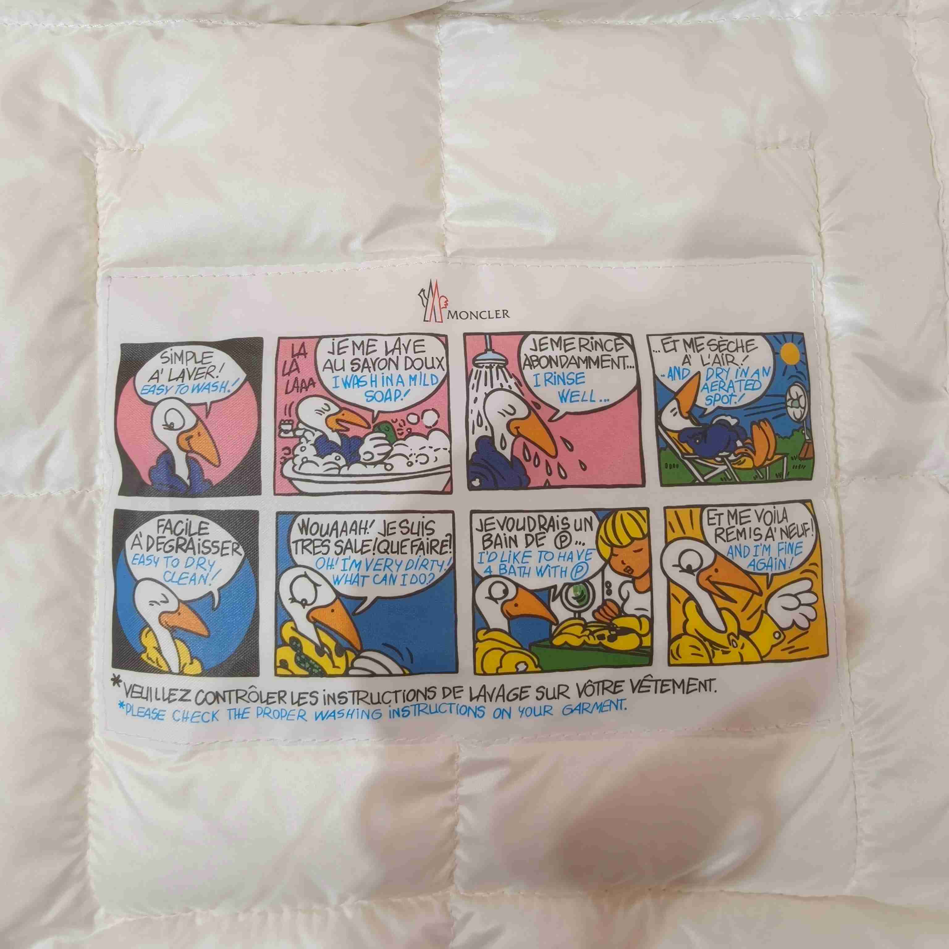 Moncler Jarcieu Braided Trim Short Down Jacket  - FashionPlug