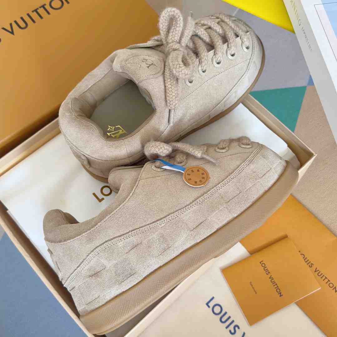 Louis Vuitton LV Yeti Lace Up Shoe   - FashionPlug