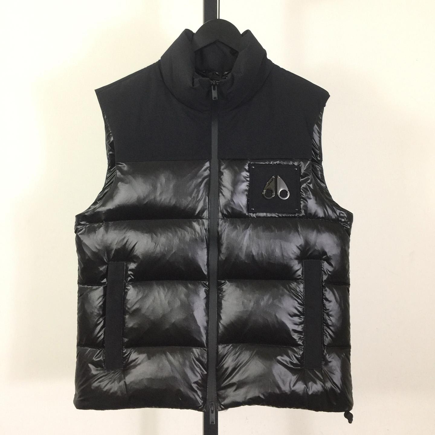 Moose Knuckles Logo-plaque Gilet - FashionPlug