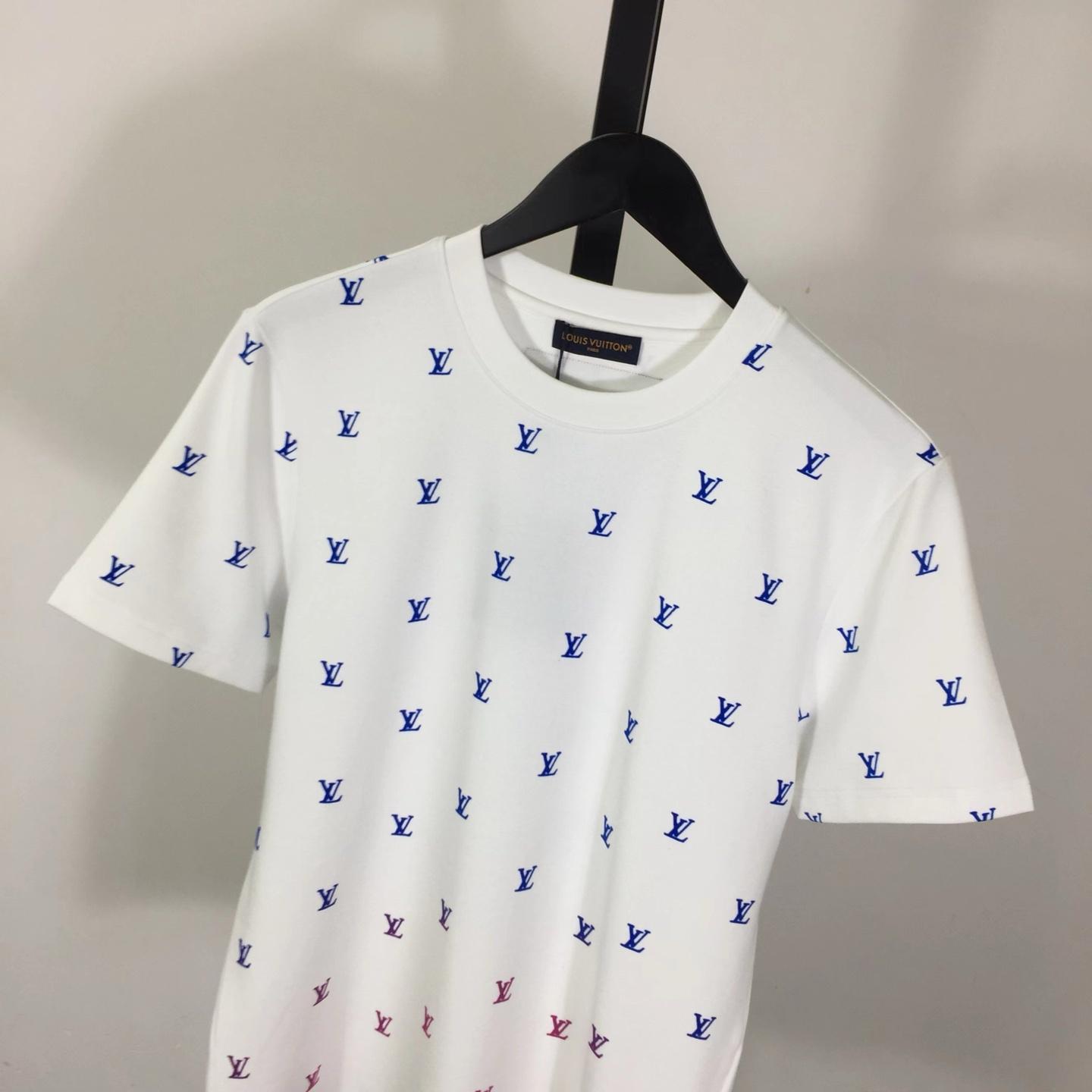 Louis Vuitton Monogram Cotton T-Shirt  - FashionPlug
