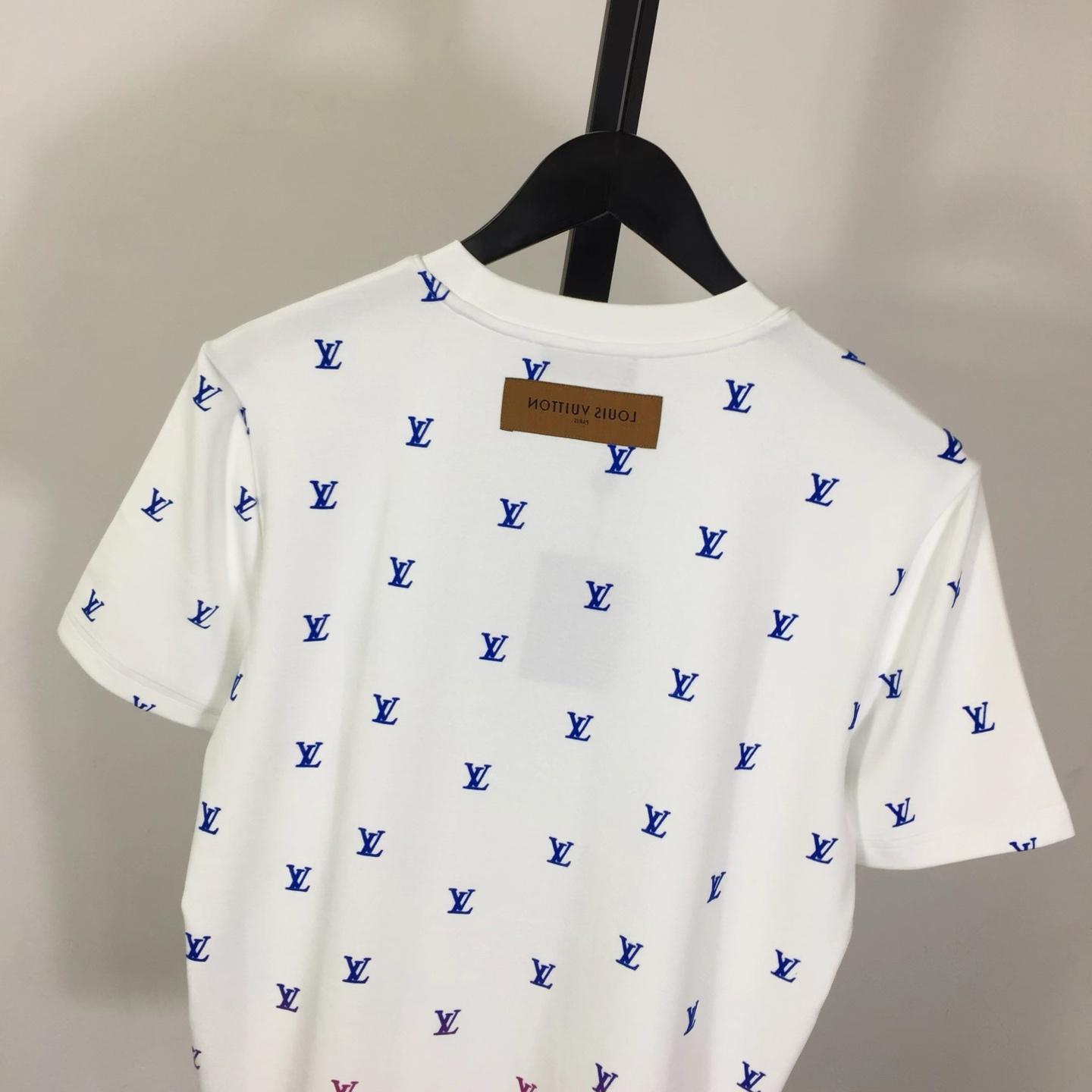 Louis Vuitton Monogram Cotton T-Shirt  - FashionPlug