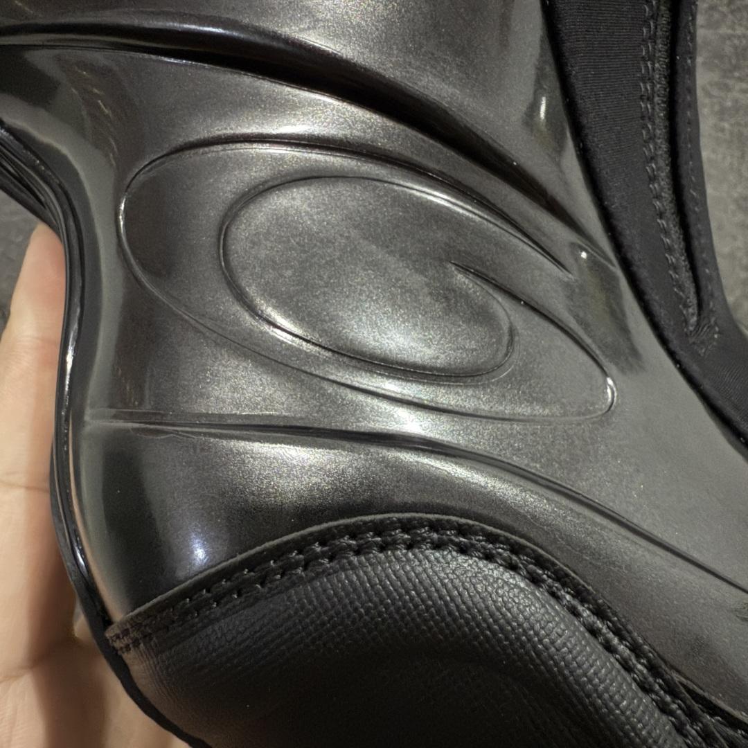 Balenciaga Basketball Sneaker In Black  - FashionPlug