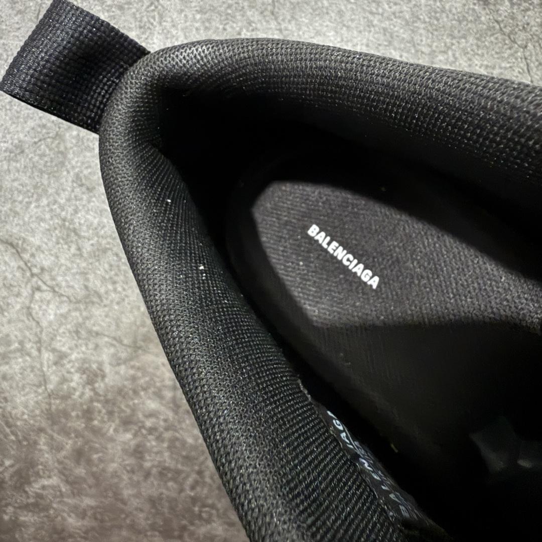 Balenciaga Basketball Sneaker In Black  - FashionPlug