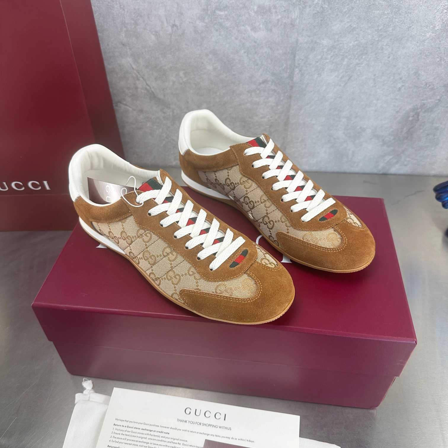 Gucci Shift Sneaker - FashionPlug