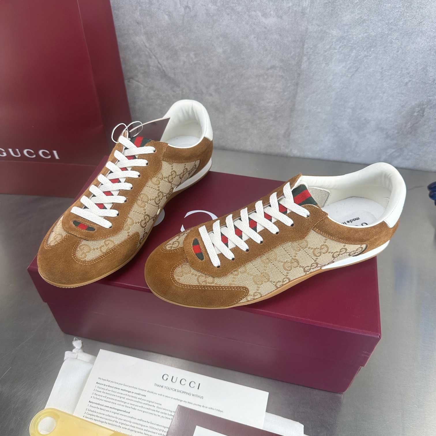 Gucci Shift Sneaker - FashionPlug