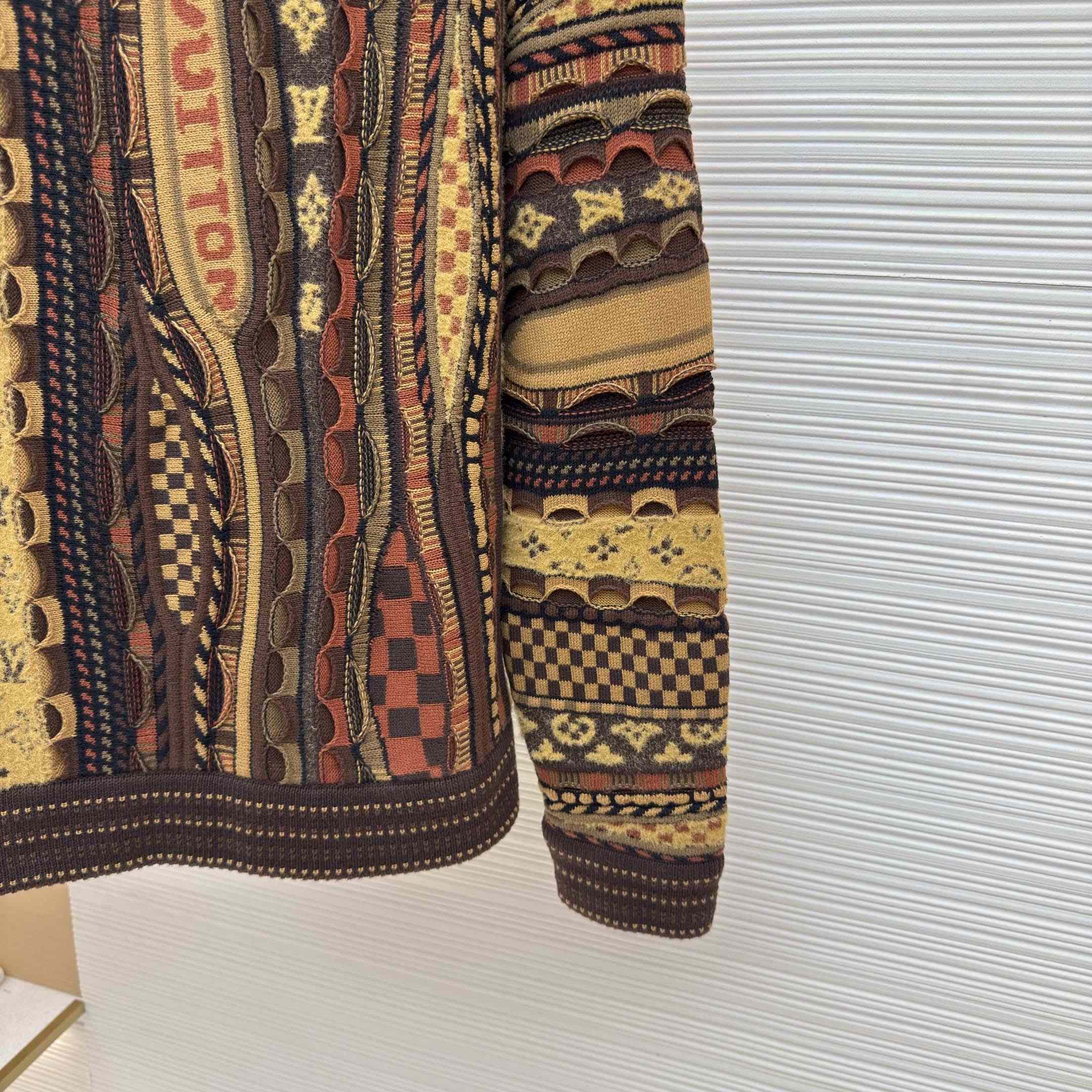 Louis Vuitton Long-Sleeved Crewneck   1AIMBI - FashionPlug