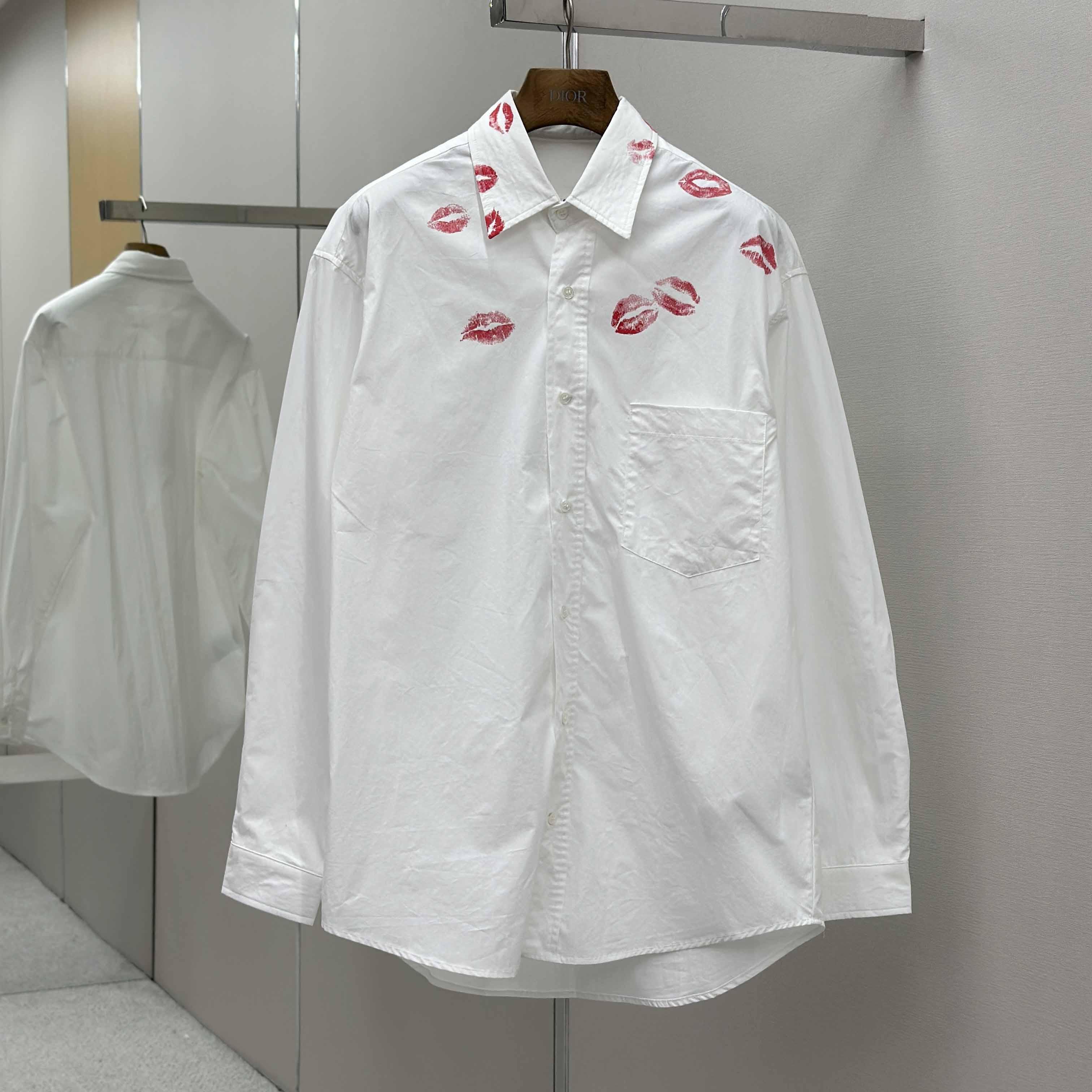 Maison Margiela Artisanal "Kiss" Shirt - FashionPlug