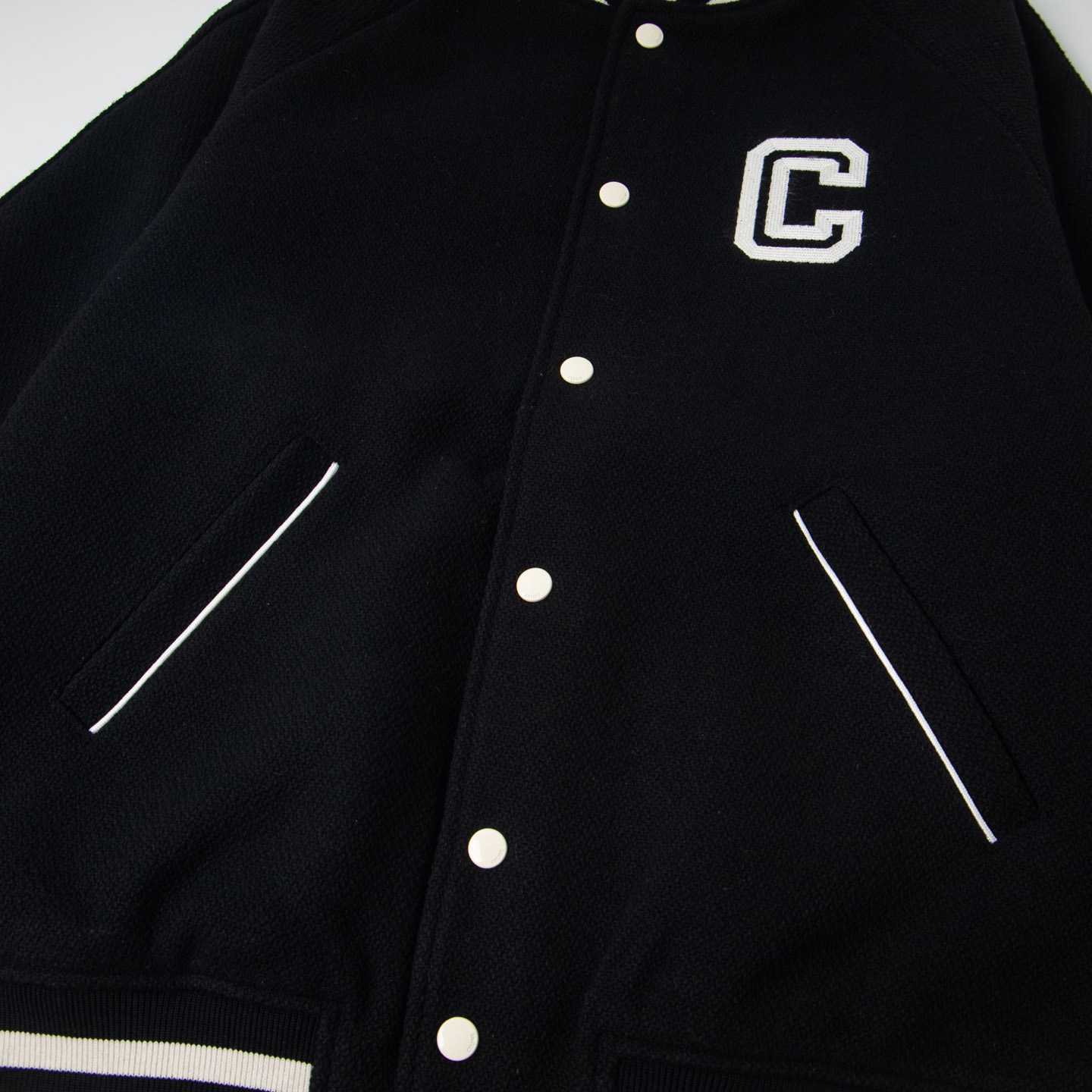 Celine Classic Teddy Jacket In Textured Wool - FashionPlug