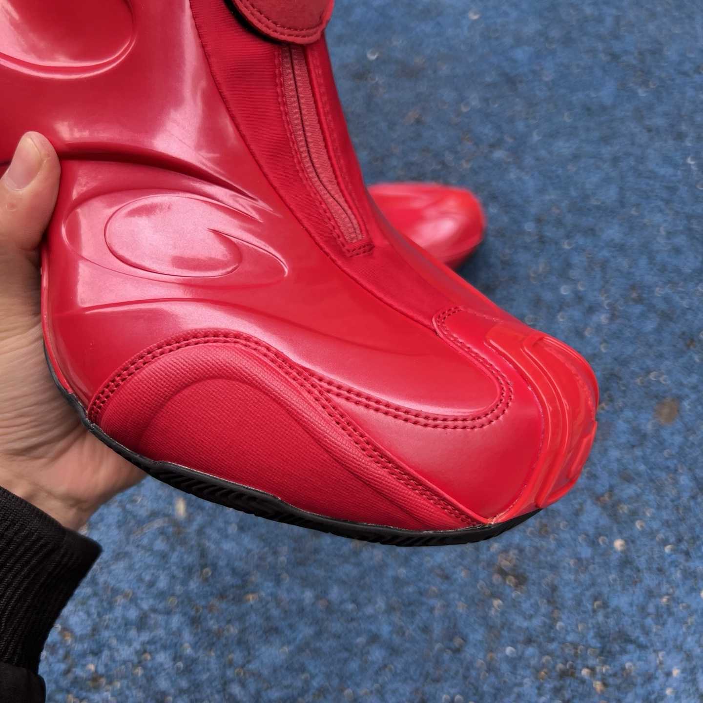 Balenciaga Basketball Sneaker 19th Edition “Black/Red” 824909WBKBM6010 - FashionPlug