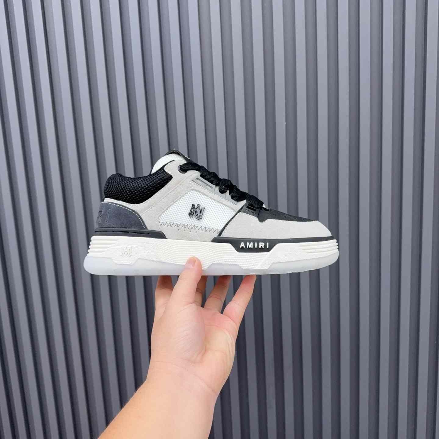 Amiri MA-1 'White Grey Black' - FashionPlug