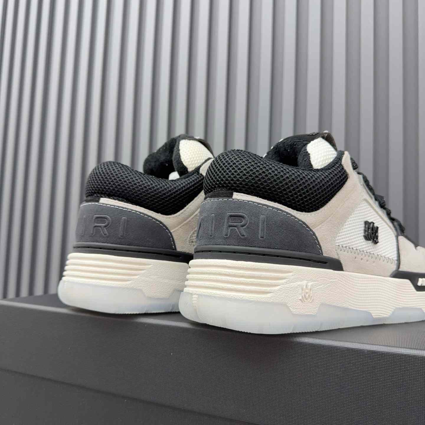 Amiri MA-1 'White Grey Black' - FashionPlug