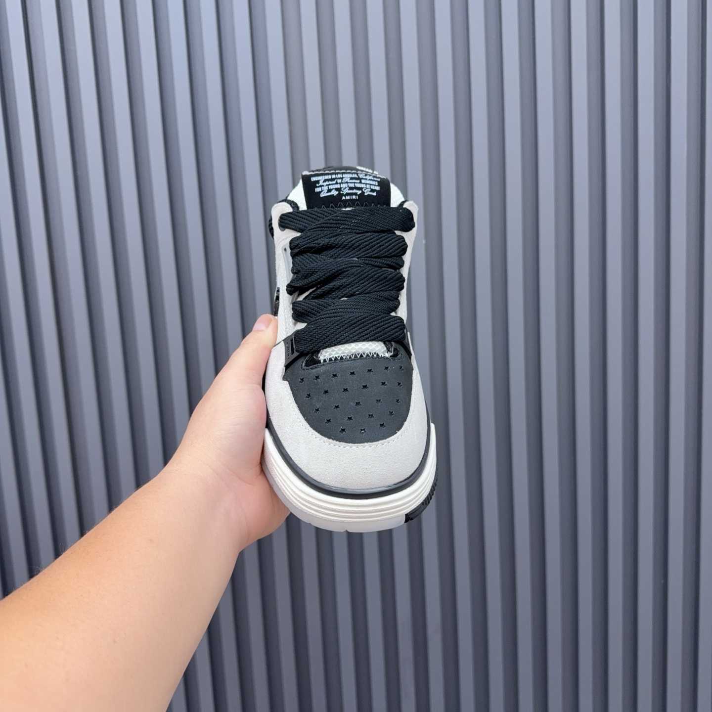 Amiri MA-1 'White Grey Black' - FashionPlug