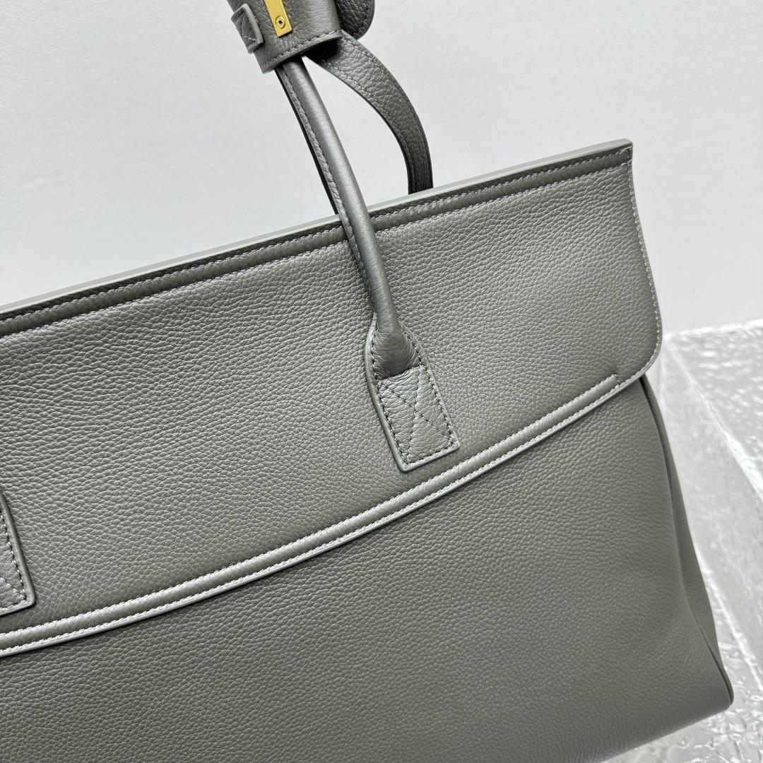 Balenciaga Carrie Carry All Bag In Khaki  - FashionPlug