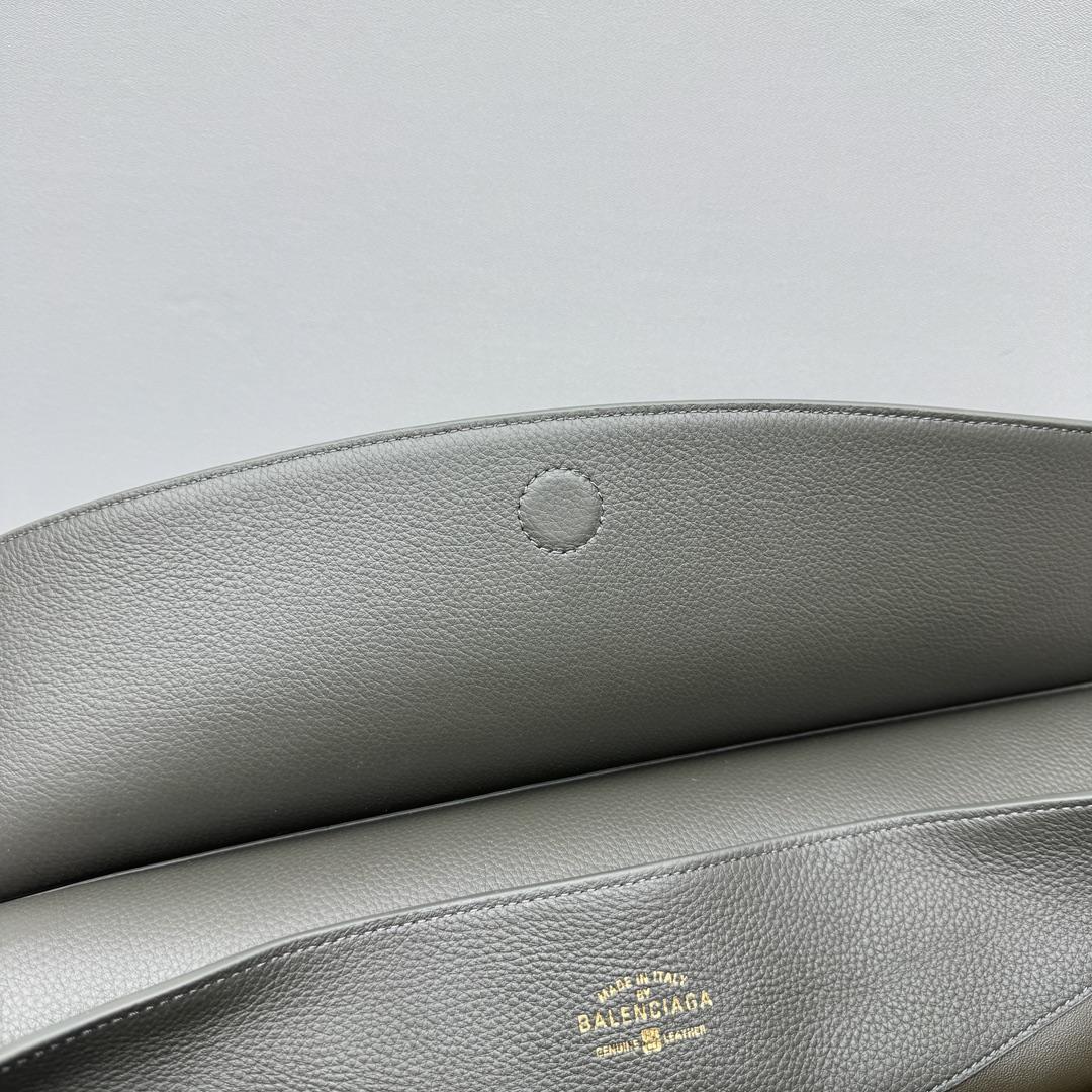 Balenciaga Carrie Carry All Bag In Khaki  - FashionPlug