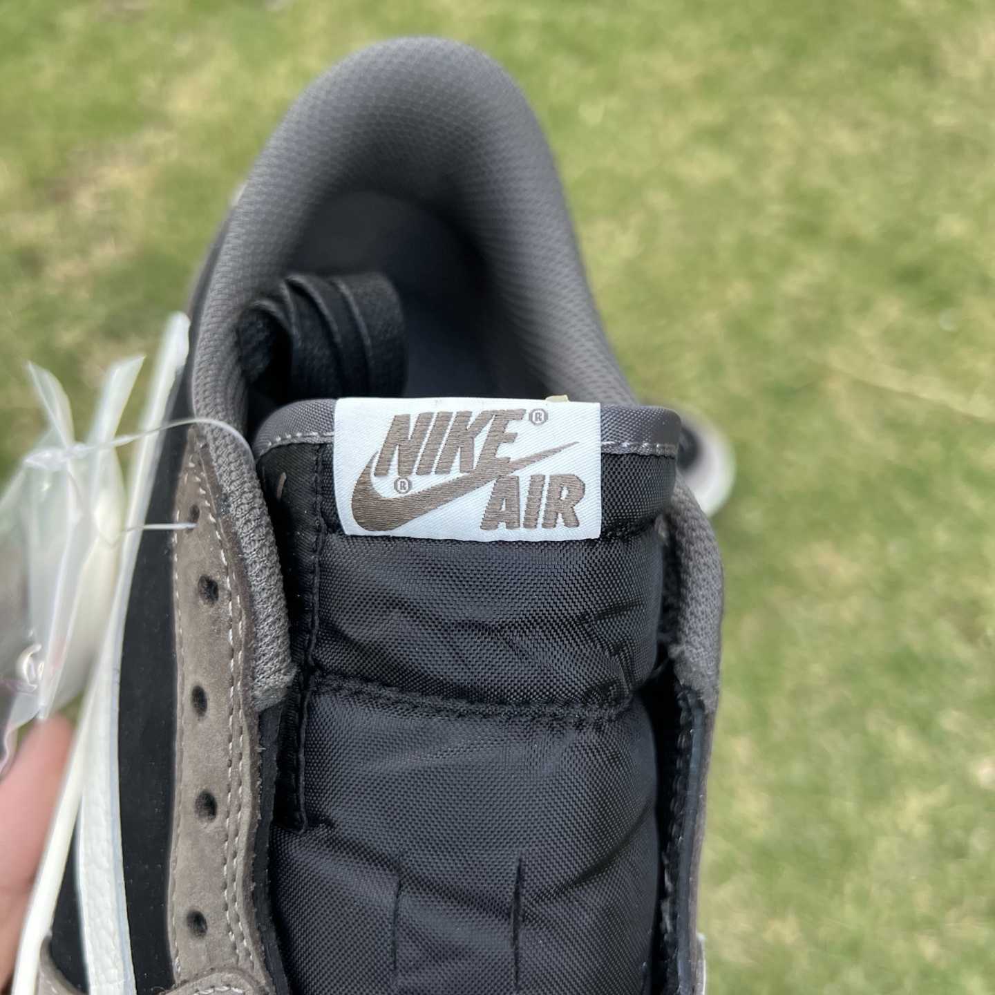 Travis Scott x Air Jordan 1 Low OG “Cactus Jack” Black/Grey Low-Top Sneaker DM7866-201 - FashionPlug