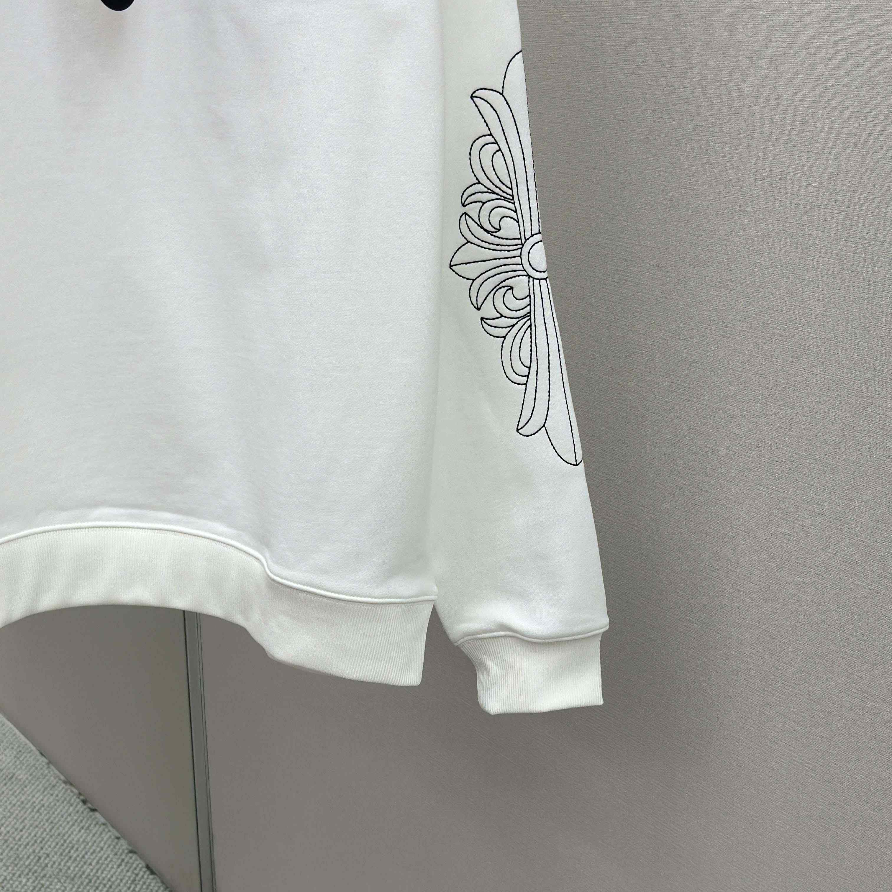 Chrome Hearts Half-zip Sweatshirt - FashionPlug