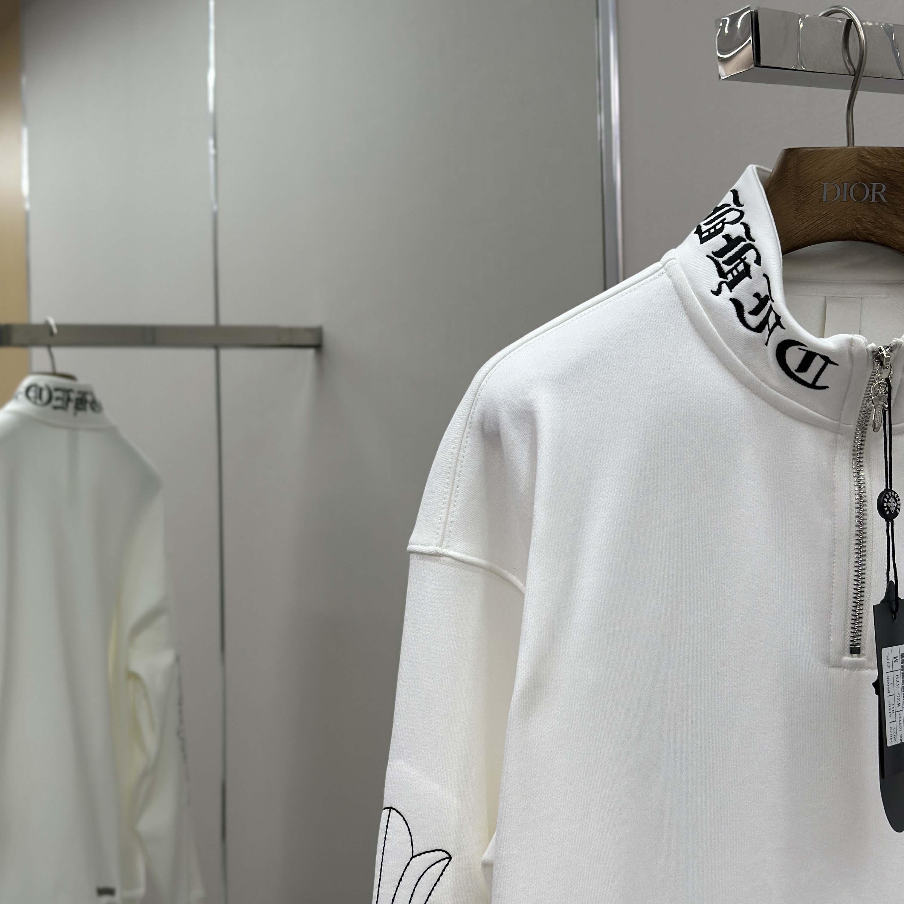 Chrome Hearts Half-zip Sweatshirt - FashionPlug