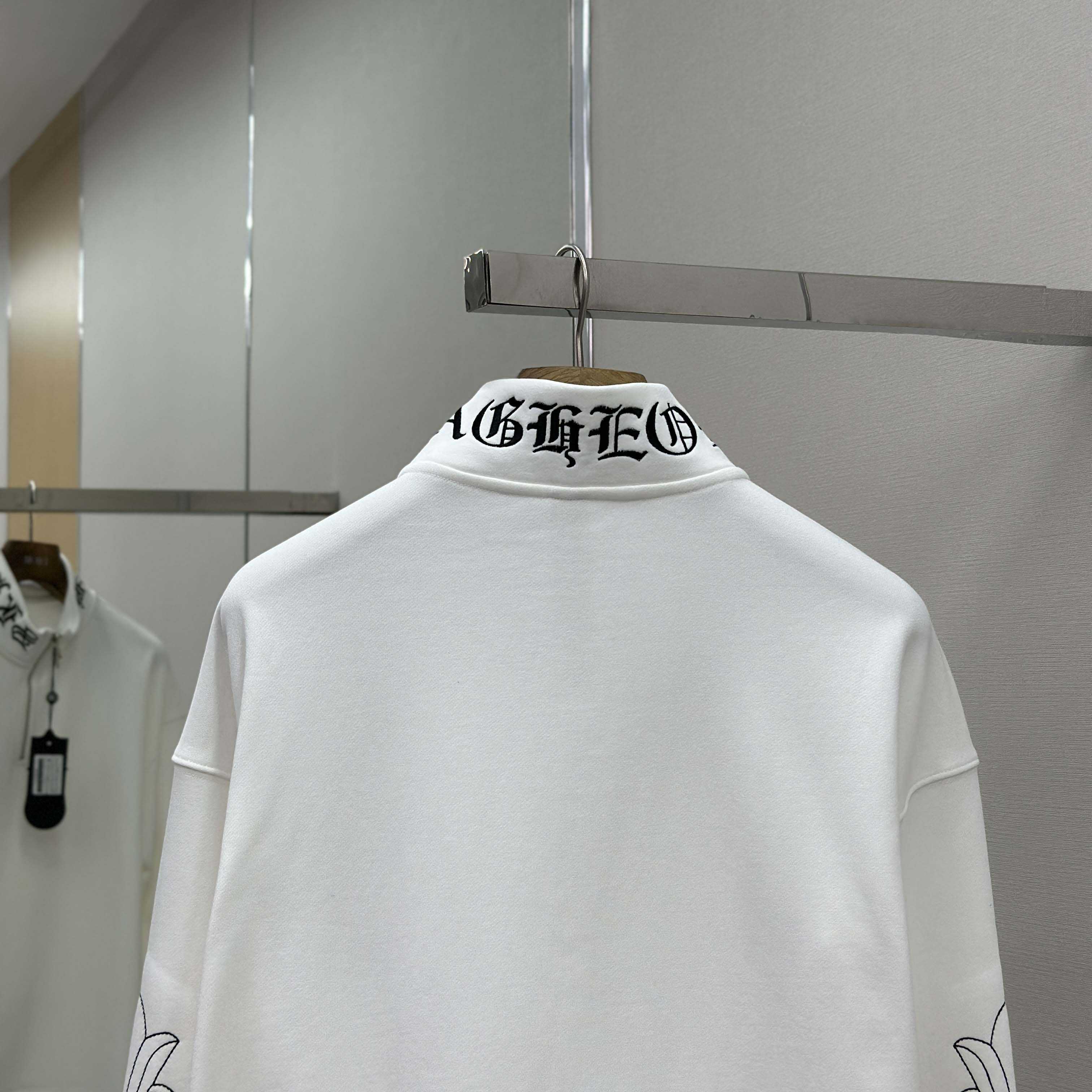 Chrome Hearts Half-zip Sweatshirt - FashionPlug