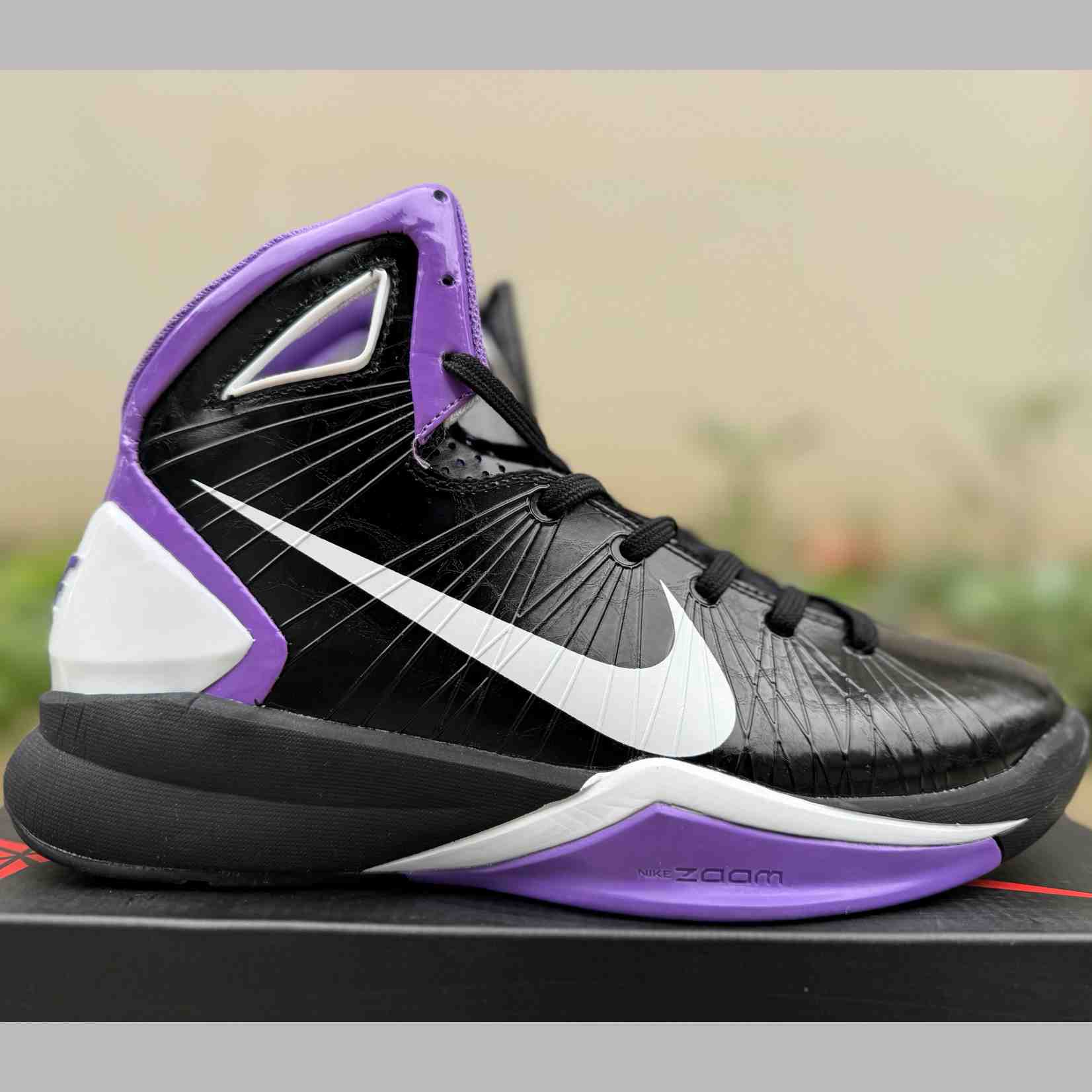 Nike Hyperdunk 2010 “Black White Purple” – 407625-019 - FashionPlug