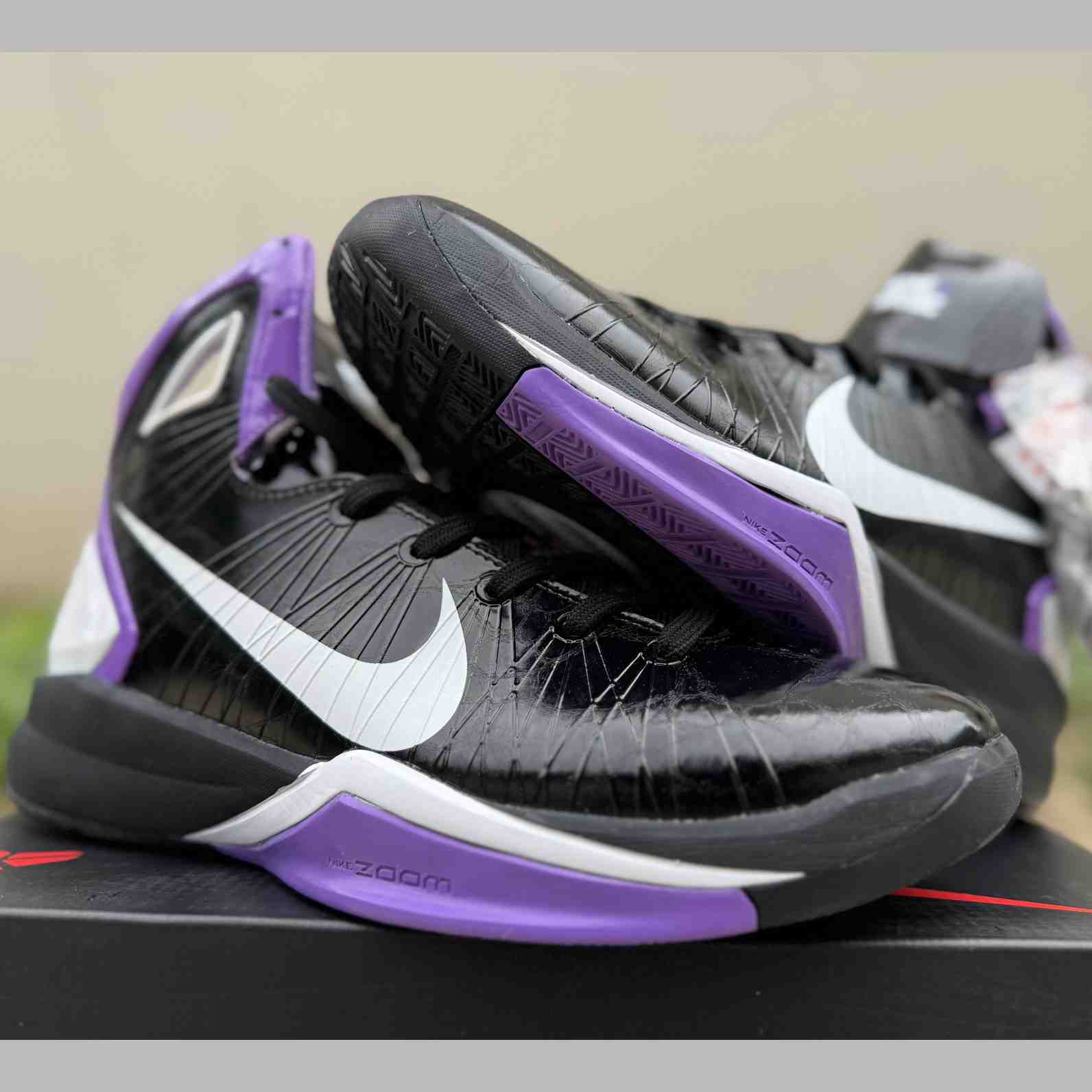 Nike Hyperdunk 2010 “Black White Purple” – 407625-019 - FashionPlug