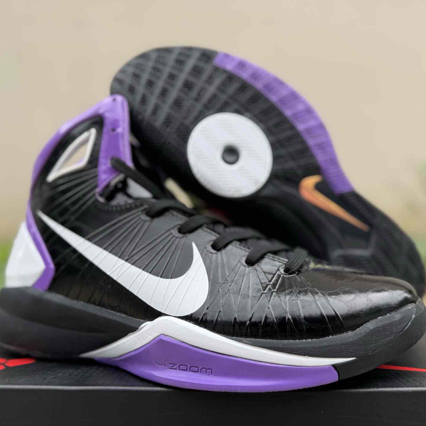 Nike Hyperdunk 2010 “Black White Purple” – 407625-019 - FashionPlug