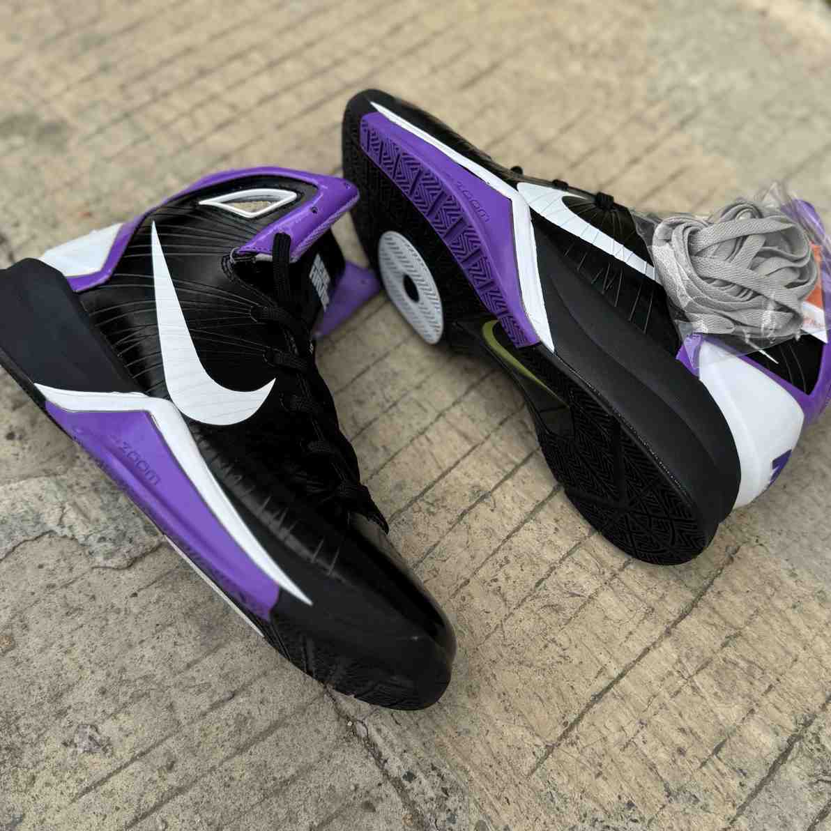 Nike Hyperdunk 2010 “Black White Purple” – 407625-019 - FashionPlug