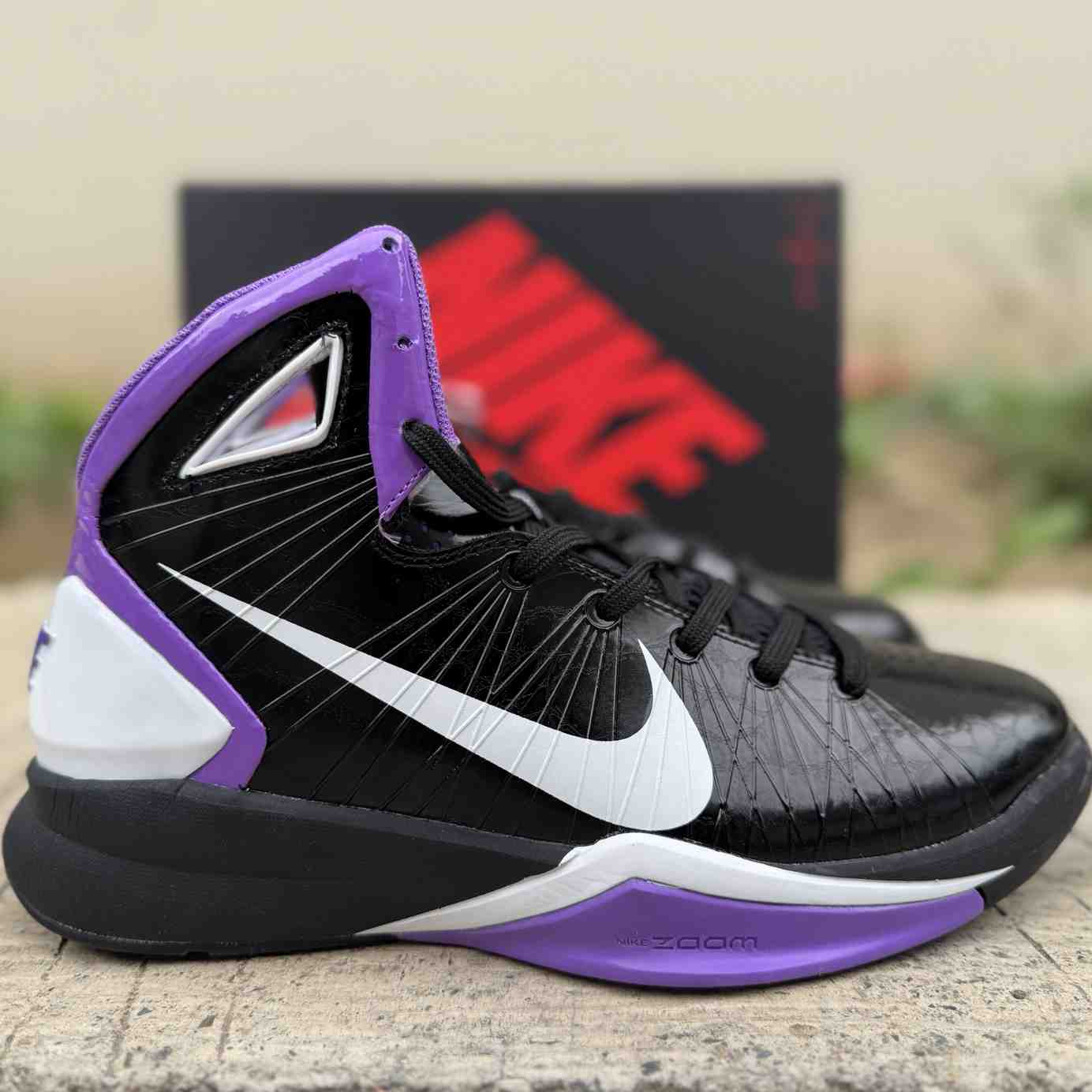 Nike Hyperdunk 2010 “Black White Purple” – 407625-019 - FashionPlug