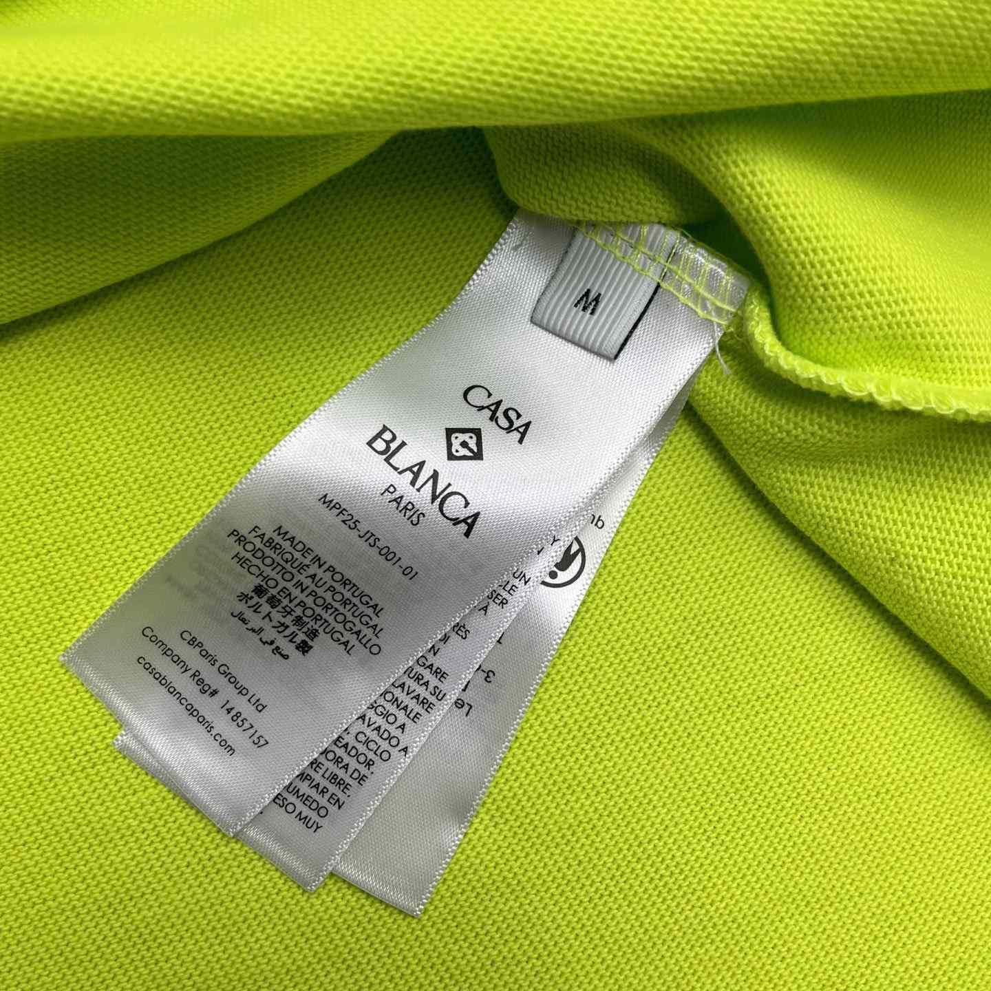 Casablanca Blades Oversized Short Sleeve T-Shirt   C1086 - FashionPlug